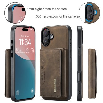 Card Slot Case iPhone 16 Brown