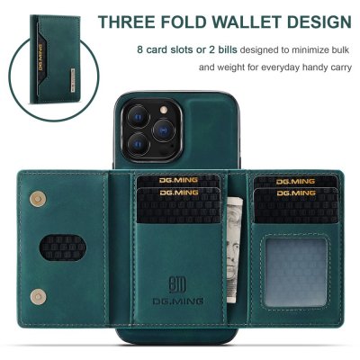 DG.MING Card Slot Case iPhone 16 Pro Max Green
