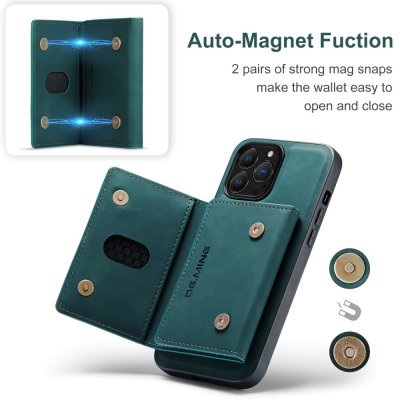 DG.MING Card Slot Case iPhone 16 Pro Green