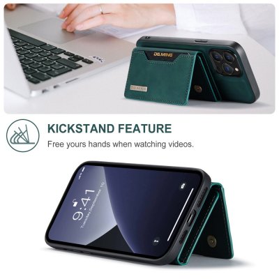 DG.MING Card Slot Case iPhone 16 Pro Green