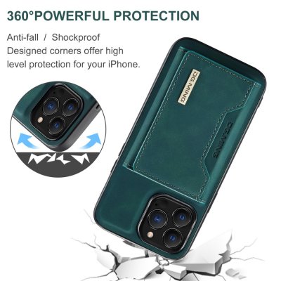 DG.MING Card Slot Case iPhone 16 Pro Max Green