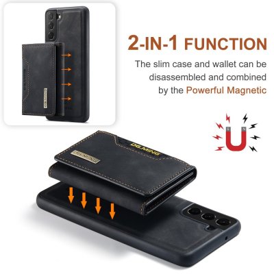 Köp DG.MING 2 in 1 Magnetic Card Slot Case Samsung Galaxy S23 Black Online