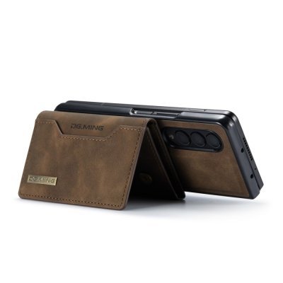 Köp DG.MING 2 in 1 Magnetic Card Slot Case Samsung Galaxy Z Fold 4 Brown Online