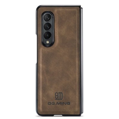 Köp DG.MING 2 in 1 Magnetic Card Slot Case Samsung Galaxy Z Fold 4 Brown Online