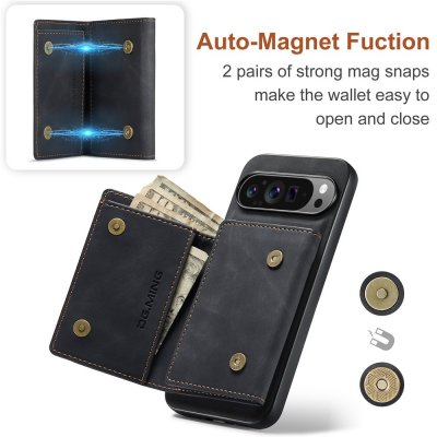 Magnetic Card Slot Case Google Pixel 10 Pro XL Svart