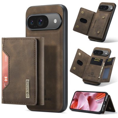 Magnetic Card Slot Case Google Pixel 9 Pro Brown