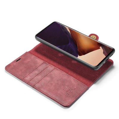 DG.MING Plånboksfodral Med Magnet Galaxy Note 20 Ultra Röd - Techhuset.se