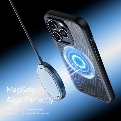 Köp Dux Ducis Aimo Series MagSafe Skal iPhone 15 Pro Svart Online