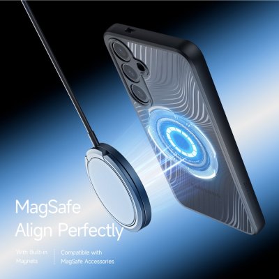 Köp Dux Ducis Aimo Series MagSafe Skal Samsung Galaxy S24 Plus Svart Online
