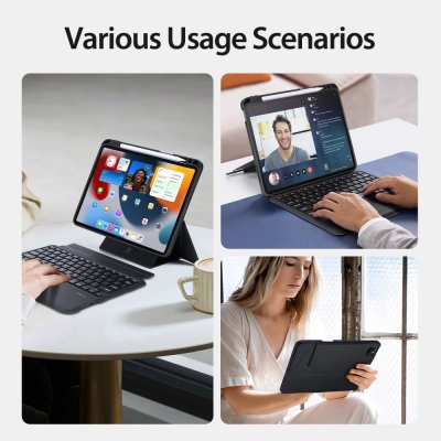 Bluetooth-tangentbord Fodral iPad Pro 11 3rd Gen (2021)