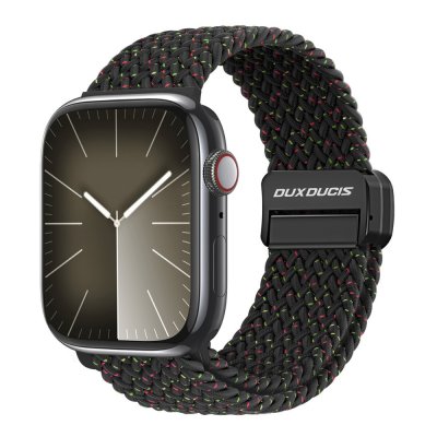 Köp Dux Ducis Elastic Nylon Woven Strap Apple Watch 38/40/41 mm Black Unity Online