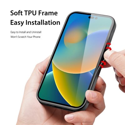 Dux Ducis Fino Series Skal iPhone 14 Pro Svart - Techhuset.se