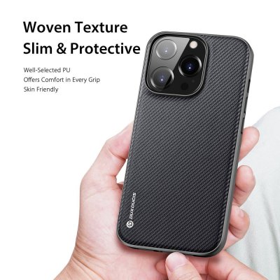 Dux Ducis Fino Series Skal iPhone 14 Pro Svart - Techhuset.se