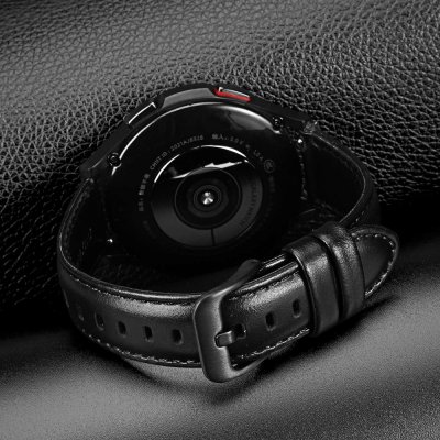 Köp Dux Ducis Läderarmband Samsung Galaxy Watch 6 44mm Svart Online