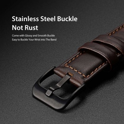 Dux Ducis Läderarmband Samsung Galaxy Watch 7 44mm Brun