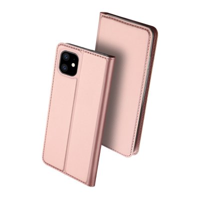 Dux Ducis Skin Pro Läderfodral iPhone 11 Rosé Bild 2
