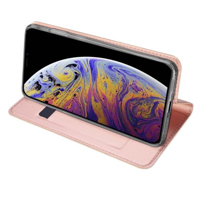 Dux Ducis Skin Pro Läderfodral iPhone 11 Rosé Bild 5