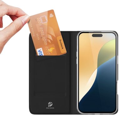 Dux Ducis Skin Pro Series Fodral iPhone 16 Svart