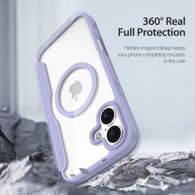 Fodral MagSafe iPhone 16 Lila