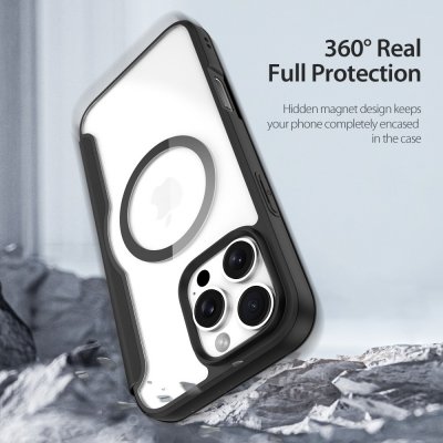 Fodral MagSafe iPhone 16 Pro Svart