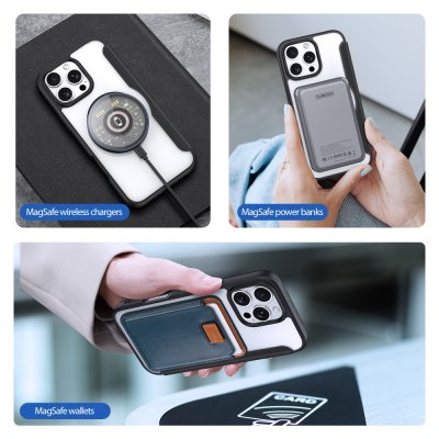 Fodral MagSafe iPhone 16 Pro Svart