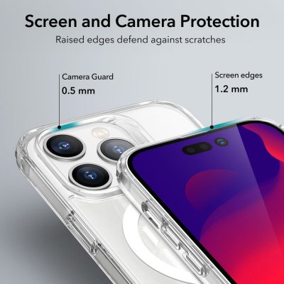 Köp ESR Ch Halolock MagSafe Case iPhone 14 Pro Clear Online