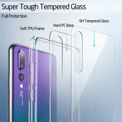 ESR Mimic Glas Case Huawei P20 Clear