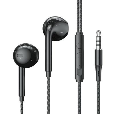 Köp Essager Earbud 3.5mm Hörlurar 1.2m Svart Online