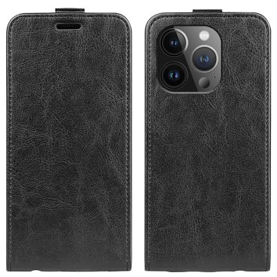 Köp Flip Läderfodral Iphone 15 Pro Svart Online