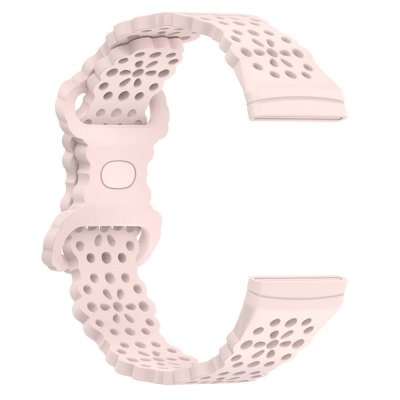 Köp Flower Silikonarmband Fitbit Versa 3/Sense Rosa Online