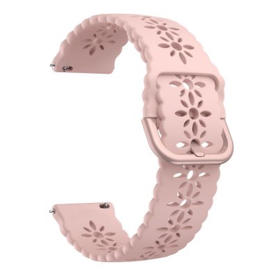 Flower Silikonarmband Samsung Galaxy Watch 7 40mm Rosa