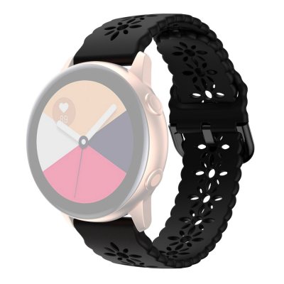 Silikonarmband Samsung Galaxy Watch FE Svart