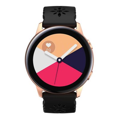 Silikonarmband Samsung Galaxy Watch FE Svart