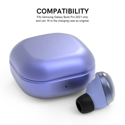 Ahastyle Galaxy Buds 2 Pro ear tips memory foam med laddningsetui