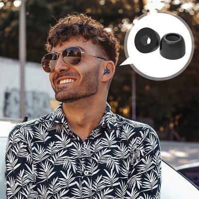 Ahastyle Galaxy Buds 2 Pro memory foam ear tips komfort och ljudisolering