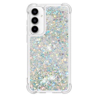 Bling TPU skal i silver för Samsung Galaxy A37