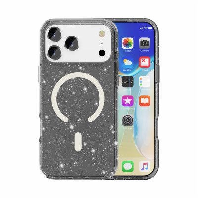 Skyddande skal med upphöjd kant och MagSafe för iPhone 17 Pro