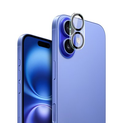 Imak härdat glas linsskydd genomskinlig till iPhone 17 med kameraskydd monterat