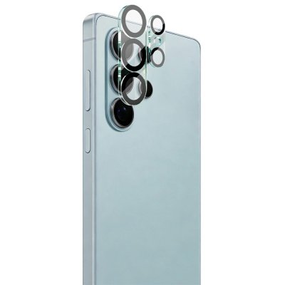 IMAK svart linsskydd i härdat glas monterat på Samsung Galaxy S26 Ultra kamera