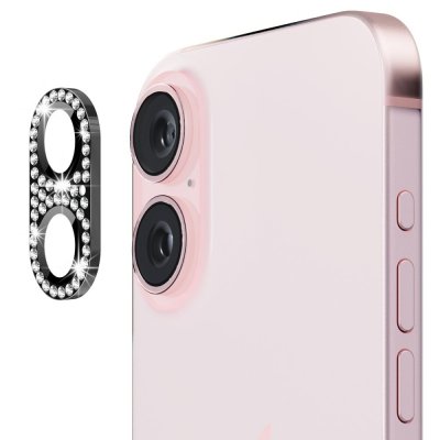 Kameraskydd iPhone 16 Plus Svart