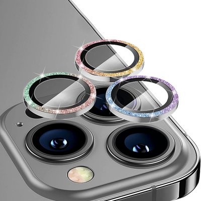 Köp Hat Prince Glitter Linsskydd iPhone 14 Pro/14 Pro Max Multifärg Online