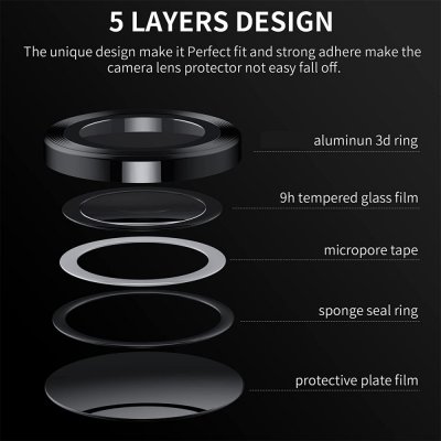 Köp Hat Prince Härdat Glas Linsskydd Samsung Galaxy Z Flip 5 Grön Online