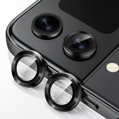 Köp Hat Prince Härdat Glas Linsskydd Samsung Galaxy Z Flip 5 Svart Online