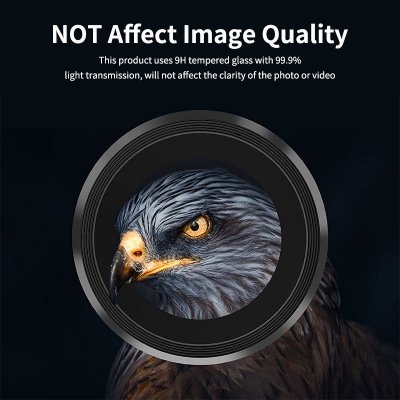 Härdat Glas Linsskydd Samsung Galaxy Z Fold 7 Svart