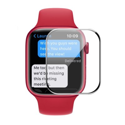 Köp Hat Prince Heltäckande Skärmskydd Apple Watch 45mm Series 9 Online