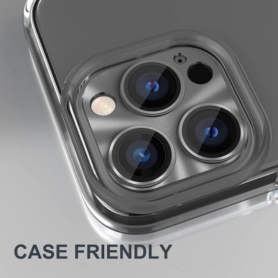Kameraskydd Aluminium iPhone 16 Pro Svart