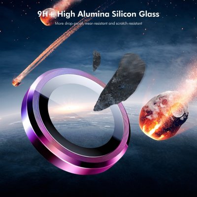 Linsskydd Härdat Glas iPhone 17e Svart
