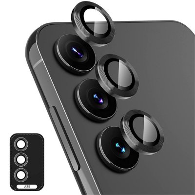 Linsskydd Härdat Glas Samsung Galaxy A35 Svart