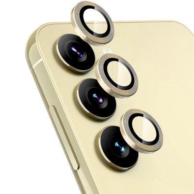 Linsskydd Härdat Glas Samsung Galaxy S24 FE Guld