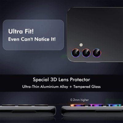 Linsskydd Härdat Glas Samsung Galaxy A16 Silver